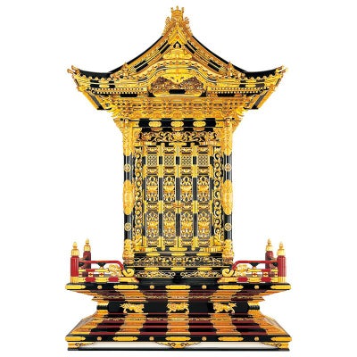 脇壇御厨子用御須弥壇 御本山様式 御影堂型 極上 框横幅152cm（大谷派）