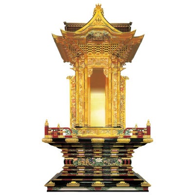 御本尊御宮殿 御本山様式 阿弥陀堂型 極上 屋根幅167cm（本願寺派）