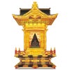 御開山御須弥壇 御本山大師堂型 最上 框横幅152cm（佛光寺派）