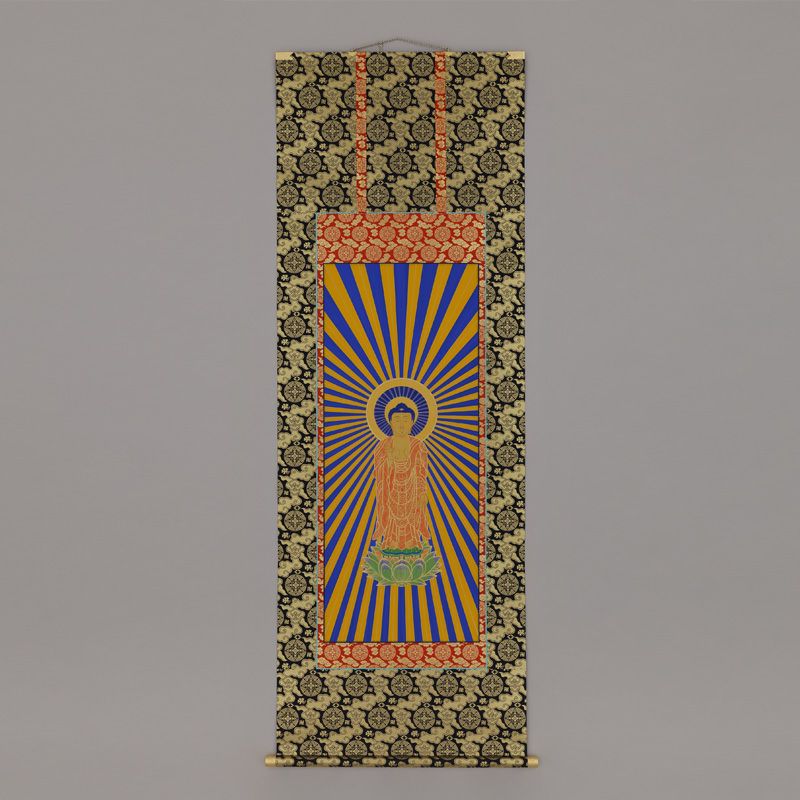 御本尊御掛軸 上金襴表装 大谷派（三百代・五百代・一貫代 3種類）