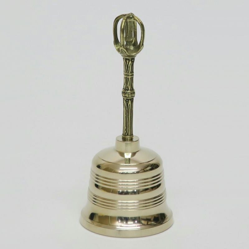 【GO-476】釣鐘 鐸鈴 銅鐸 仏具 仏教 持鈴 真鍮製 1個（口径約4.5cm～約5.7cm 3種類） | 寺院用仏具・寺院