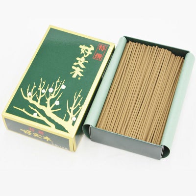 梅栄堂 特撰好文木 沈香系 短寸13.5cm 大型バラ詰 1箱