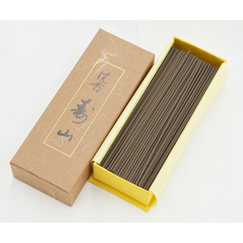 日本香堂 沈香寿山 沈香調 短寸13.8cm バラ詰 1箱