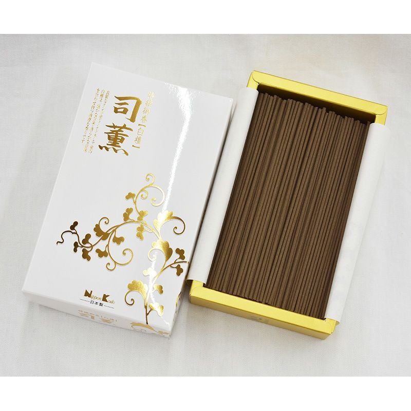 日本香堂 司薫白檀 白檀系 短寸14cm バラ詰 1箱 | 寺院用仏具・寺院