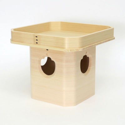 三宝 国産桧製 白木仕上（横幅14.6cm～横幅29.7cm 6種類）