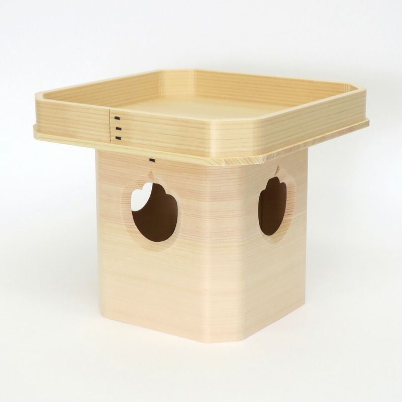 三宝 国産桧製 白木仕上（横幅14.6cm～横幅29.7cm 6種類）