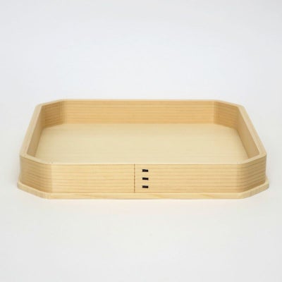 折敷 国産桧製 白木仕上（横幅14.6cm～横幅29.7cm 6種類）