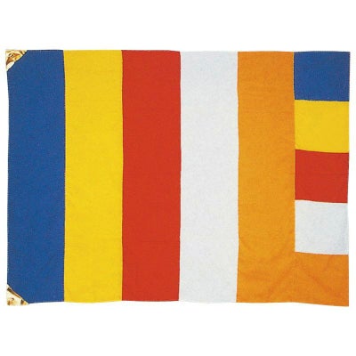 仏旗 新仏旗 テトロン製（小、中、大 3種類）