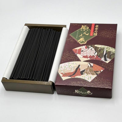 菊寿堂 線香 源氏之巻（げんじのまき） 白檀調 短寸13.5cm バラ詰大