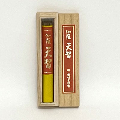 薫明堂 線香 伽羅天智 伽羅調 短寸14cm 1把 桐箱入