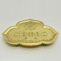 前具 金剛盤 極上品 真鍮製本磨き 1個（横幅16.0cm～29.5cm 5種類）