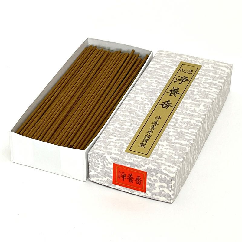 貴田沈清堂 線香 金判心色浄養香（きんばんしんしじょうようこう） 沈香調 短寸13.5cm 大バラ詰入