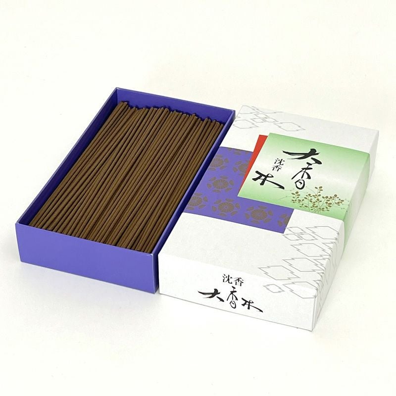 精華堂 線香 沈香大香木 沈香調 短寸14cm バラ詰大