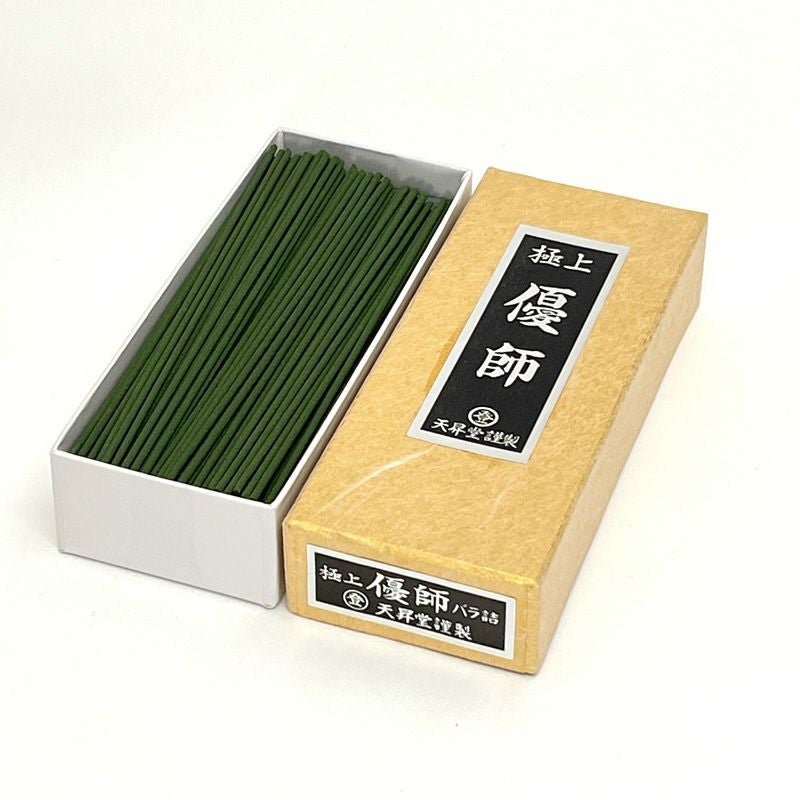 天昇堂 線香 極上優師（ゆうすい） 沈香調 短寸13.5cm バラ詰 | 寺院用