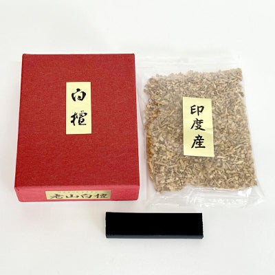 長川仁三郎商店 香貴特撰 香木 老山白檀 刻 12g 紙箱詰