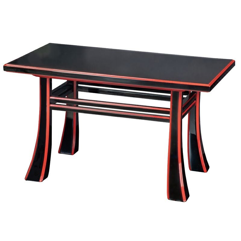 【寺院仏具】経机 貫入経机 黒塗面朱塗 （幅42.5cm、幅48.5cm、幅54cm、幅61cm 4種類