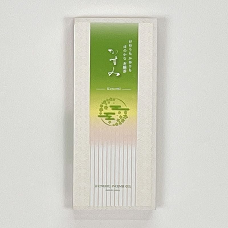 松栄堂 京線香かすみ 白檀調 短寸13.5cm Mケースバラ詰