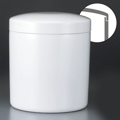 白壷 切立タイプ 桐箱あり・なし（直径15cm～21cm サイズ3種類）