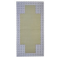 拝敷 四天付 いぐさ表 大紋高麗縁 横幅88cm、長さ177cm（臨済宗）